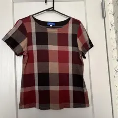 BLUE LABEL CRESTBRIDGE チェック柄 半袖Tシャツ 38のサムネイル