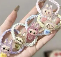 らぶぶキャラクター ヘアゴム 5個セット