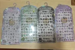 うるちゅるぷちシール　4種