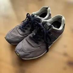 【ニューバランス】（23.5D）スニーカー デニム ネイビー996