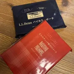 LEE付録　MACKINTOSH.Pトートバッグ&LLBeanバイカラーポーチ