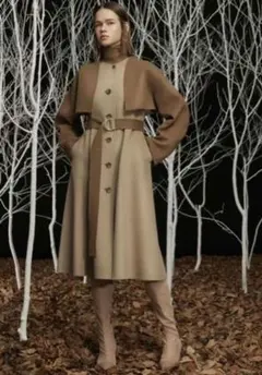 美品❢フォクシー アディアム　Evergreen Trench Coat 　0のサムネイル