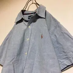希少 90s POLO RALPH LAUREN シャンブレー ボタンシャツ