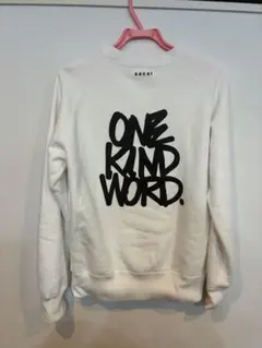 sacai ONE KIND WORD スウェット ホワイト