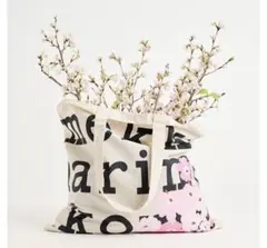 新品未使用　marimekko マリメッコ　トートバッグ　ノベルティ　ピンク