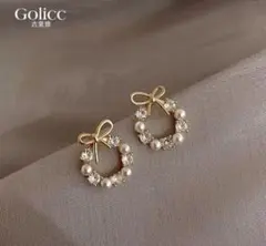 パールリース型ピアス