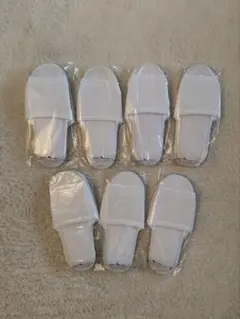 新品　使い捨てスリッパ 7足セット