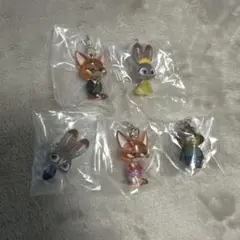 ズートピア2 めじるしアクセサリー コンプリートセット　ニック　ジュディ