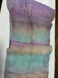 グラデーション 帯揚げ 総絞り