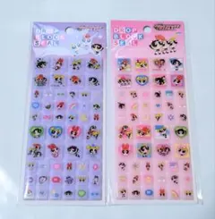 正規品　カミオジャパン　パワーパフガールズ　タイルシール　２枚セット