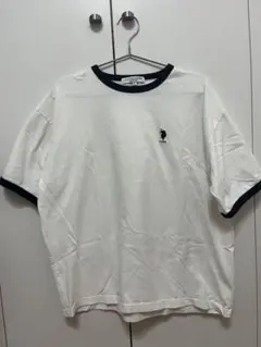 U.S. POLO ASSN. リンガーTシャツ ホワイトのサムネイル