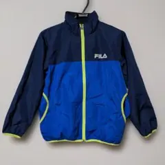 FILA ジップアップジャケット ネイビー/ブルー