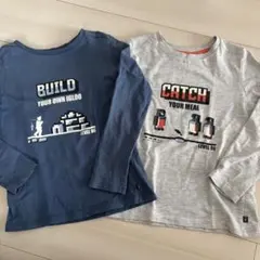 ロンT 長袖　シャツ　カットソー　110 120 116 6歳　Okaidi