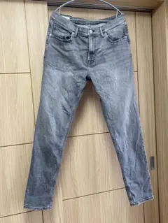 ZARA デニムパンツ グレーのサムネイル