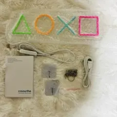 【訳アリ】ゲーミング ネオンライト PS5風 インテリア 間接照明 USB給電