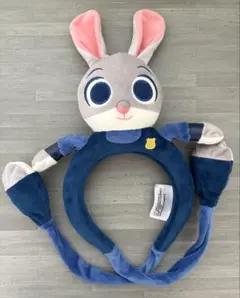 上海ディズニー　カチューシャ　ズートピア　ジュディ