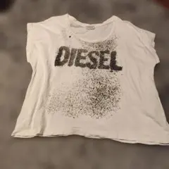DIESEL 半袖Tシャツ ロゴプリント ホワイトのサムネイル