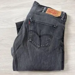 LEVI’S 501 W38L32 ブラック ボタンフライ D15