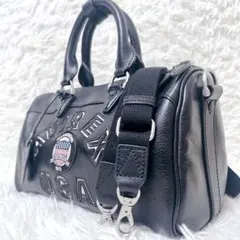 AVIREX VARSITY LEATHER MINI DUFFLE BAGのサムネイル
