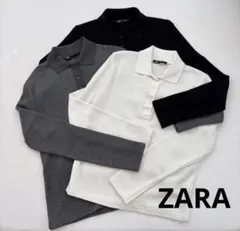 ZARA 長袖ポロシャツ 2点セット