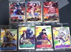 ⭐*n様 ワンピースカード　セブンイレブン限定　プロモ　7枚セット 未開封】ワンピースカード セブンイレブン限定 プロモ 7枚セット 7種