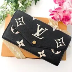 極美品 現行✨ルイヴィトン アンプラント ポルトフォイユ サラ 長財布