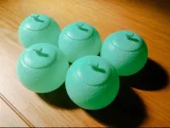 メロン型カップ６個　リサイクル　DIY用素材