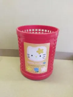 ハローキティ　キティちゃん ペン立て レトロ サンリオ　昭和レトロ
