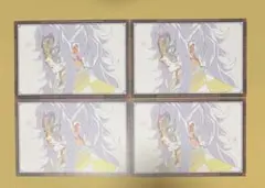 鬼滅の刃　ダイニング　無限城　四期くじ　お裾分けポストカード　黒死牟　4枚