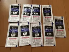 Biore 鼻用毛穴パック　黒色タイプ　9枚セット　ビオレ