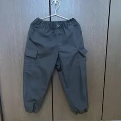 GU カーゴパンツ 120 ブラック