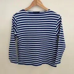 SAINT JAMES ボーダーカットソー ブルー×ホワイト sizeXS