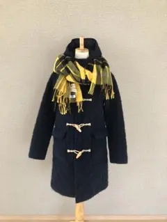 トラディショナルウェザーウェア 34 ネイビー キルティング コート ダッフル