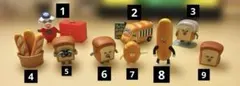パンどろぼうフィギュア　バラ売り可能 残り⑦⑨