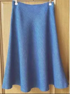 NATURAL BEAUTY BASIC スカート　ブルー　S