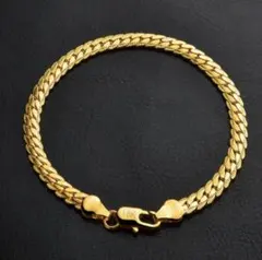 高級品 コーティング ゴールド ブレスレット