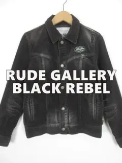 2025年最新】RUDE GALLERY BLACK REBEL メンズ Gジャン・デニム