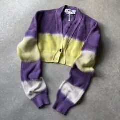 MSGM タイダイ ニット カーディガン ボレロ イタリア製 コットン Y2Kのサムネイル