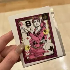 ジョジョの奇妙な冒険 東方定助 ジョジョワールド　クリアステッカーコレクション