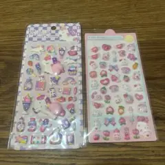 新品未使用 ユニコーン おしりシール ぷっくりシール うさぎ セット