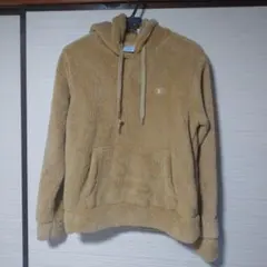 신품 미사용 Champion ボアフリース パーカー キャメル S