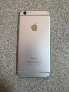 【美品】iPhone6 シルバー 16GB 100%