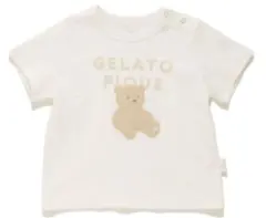 ジェラートピケ BABY ぬいぐるみワンポイントTシャツのサムネイル