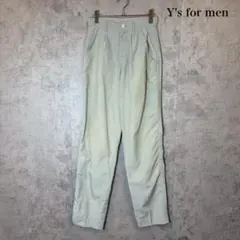 希少 80s 初期タグ Y's for men タックパンツ　グレー　N3675のサムネイル