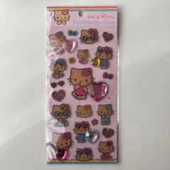 【正規品】キラキララインストーンシール　サンリオ　日焼けキティ