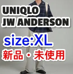 送料無料 ユニクロ JWアンダーソン コーデュロイワークパンツ XL グレー