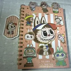 ラブブLABUBU シールブック　メモ帳 シール