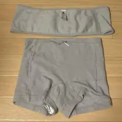 ピジョン　産後はじめてセット　骨盤ベルト　骨盤パンツ　グレー　M