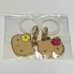 ハローキティ ハイビスカス めじるしアクセサリー 2個セット