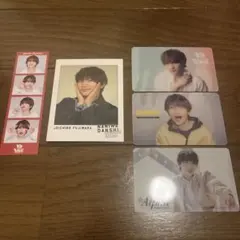 藤原丈一郎 フォトカード トレカ